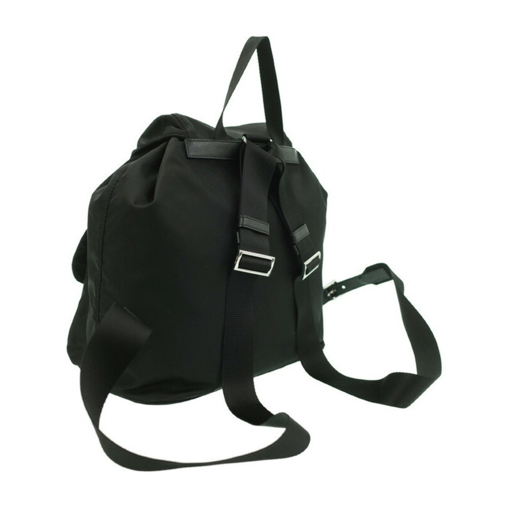 Prada Backpack Rucksack Daypack Black Re